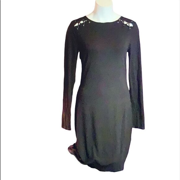 WHBM dress criss/cross shoulder design. S - Picture 1 of 8